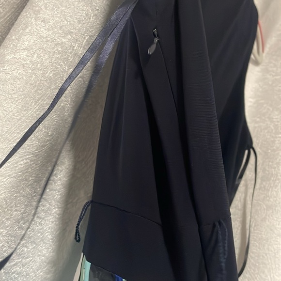 Blue Patterned Maxi Dress - Picture 8 of 8